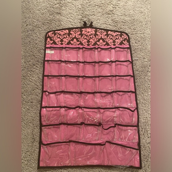 Pink and Brown Jewelry Organizer - Picture 1 of 2